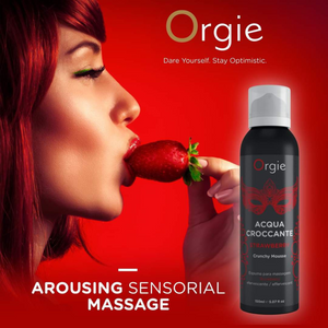 Orgie Acqua Croccante Massage Crunchy Mousse 150ml loveislove love is love buy sex toys singapore u4ria