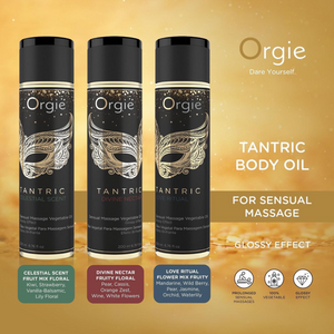 Orgie Tantric Glossy Effect Sensual Massage Oil 200m loveislove love is love buy sex toys singapore u4ria