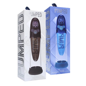 Shots Pumped Aqua-Pro Submersible Automatic Pump AI Enabled Black or Blue For Him - Penis Pumps & Enlargers Buy Sex Toys in Singapore LoveisLove U4Ria