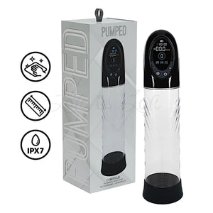 Shots Pumped CyberPulse Automatic Waterproof Penis Pump Black For Him - Penis Pumps & Enlargers Buy Sex Toys in Singapore LoveisLove U4Ria