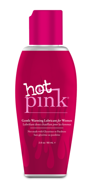 Pink Hot Pink Warming Lubricant 5ml or 80 ml or 140 ml