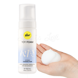 Pjur Toy Foam Intense Cleaning Foam 150 ML Sulphate-Free, Alcohol-Free Toy Cleaner  Buy in Singapore LoveisLove U4Ria