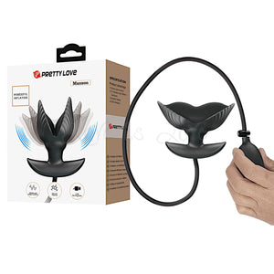 Pretty Love Manson Vibrating Powerful Inflation Anal Plug Vibrators - Wands & Attachments Buy Sex Toys in Singapore LoveisLove U4Ria