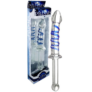 Prisms Erotic Glass Nyasa Thrusting Glass Dildo