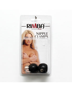 Rimba Nipple Clamps with 150g Weighted Ball RIM 7691 Buy in Singapore LoveisLove U4Ria 