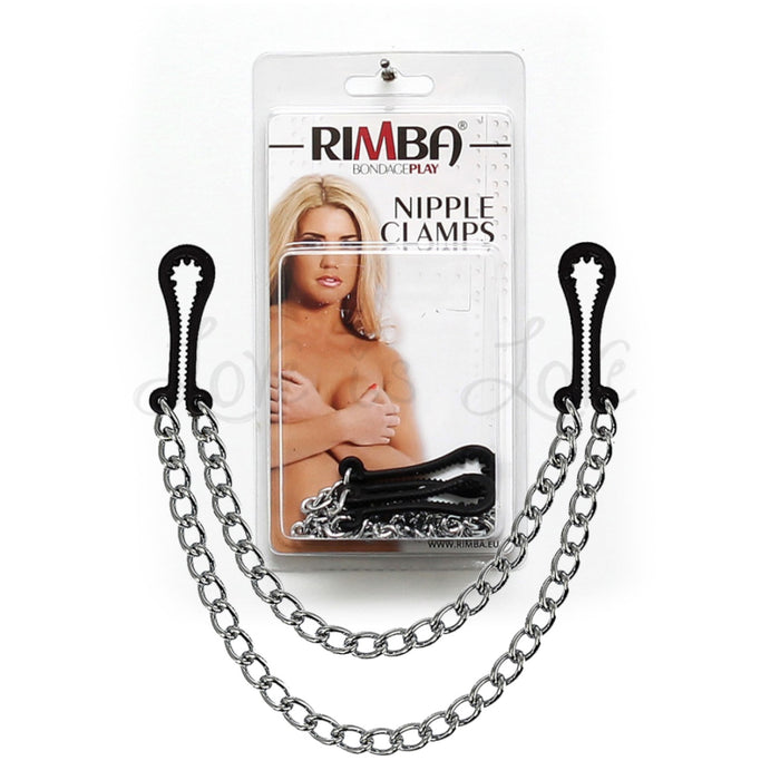 Rimba Plastic Nipple Clamps with Double Chain RIM 7701