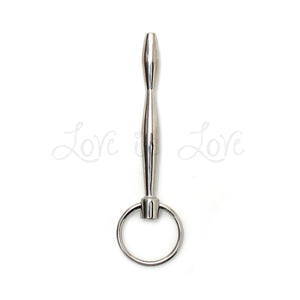 Rimba Stainless Steel Hollow Urethral Plug with Ring RIM 8176 Buy in Singapore LoveisLove U4Ria