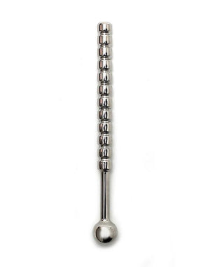 Rimba Stainless Steel Ribbed Hollow Urethral Plug RIM 8175 Buy in Singapore LoveisLove U4Ria