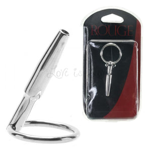 Rouge Stainless Steel Plain Urethral Probe With Ring Buy in Singapore LoveisLove U4Ria