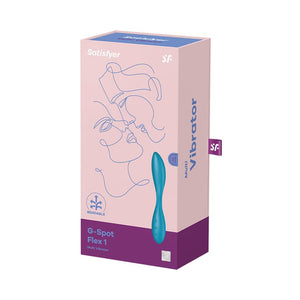 Satisfyer G-Spot Multi Vibrator Flex 1 Blue or Flex 2 Lilac (Authorized Retailer) Buy in Singapore LoveisLove U4Ria