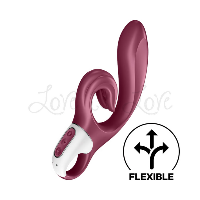Satisfyer Love Me Flexible Rabbit Vibrator Red (Authorized Retailer)(Video Review)