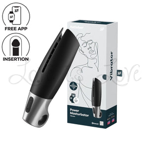 Satisfyer Power Masturbator App-Controlled Stroker Vibrator  Buy in Singapore LoveisLove U4Ria