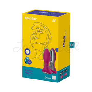 Satisfyer Rotator Plug 2+ App-Controlled Vibrator Violet Buy in Singapore