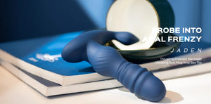 Honey Play Box Jaden Thrusting Vibrating Prostate Massager Prostate Massagers - Prostatic Play Buy Sex Toys in Singapore LoveisLove U4Ria