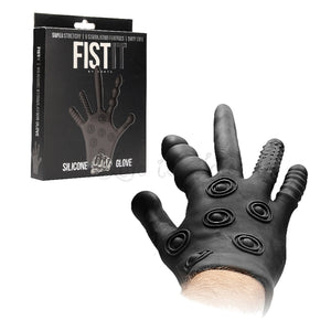 Shots Fist It Silicone Stimulation Glove Black Buy in Singapore LoveisLove U4Ria