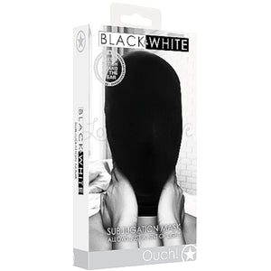 Shots Ouch! Black & White Subjugation Mask Allows Just A Hint Of Light Buy in Singapore LoveisLove U4Ria 