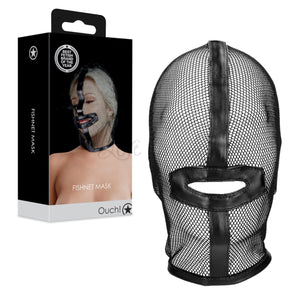 Shots Ouch! Fishnet Breathable Mask Black Buy in Singapore LoveisLove U4Ria