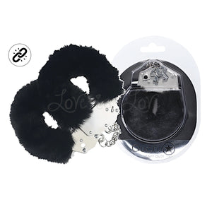 Shots Ouch! Heavy Duty Fluffy Handcuffs Black Bondage - Shots Ouch! Bondage Buy Sex Toys in Singapore LoveisLove U4Ria