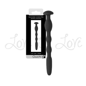 Shots Ouch! Urethral Sounding Silicone Cock Pin Buy in Singapore LoveisLove U4Ria