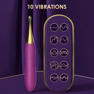 Svakom Beatrice Powerful Vibrator & Clitoral Tip Stimulator Violet Buy in Singapore LoveisLove U4Ria 