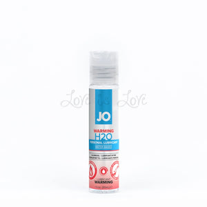 System Jo H2O Warming Lubricant 30 ml or 60 ml or 120 ml