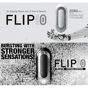 Tenga Flip Zero 0 White Tenga Flip Zero 0 Masturbator Black Strong Edition (Newest Batch Arrived on Jan 19) Male Masturbators - Tenga Masturbators Tenga  Buy in Singapore LoveisLove U4Ria