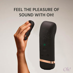The Handy The Oh! App-Controlled Smart Sound Wave Vibrator (Sync With Music)