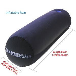 Toughage Inflatable Cylindrical Sex Positioning Pillow with Hole loveislove love is love buy sex toys singapore u4ria