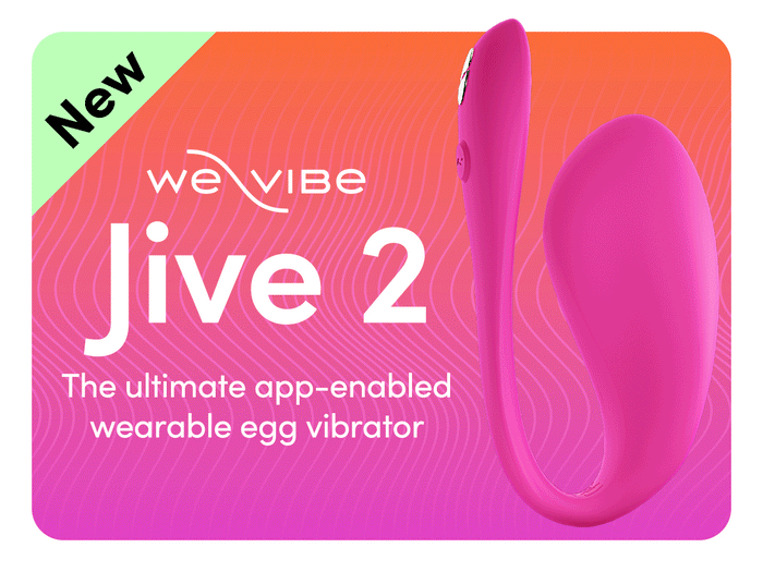 We-Vibe Jive 2 Remote and App-Control Egg Vibrator