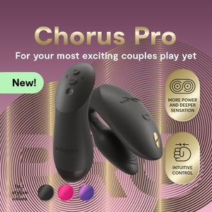 We-Vibe Chorus Pro App-Controlled Couples Vibrator Black or Pink For Us - Couples Vibrators Buy Sex Toys in Singapore LoveisLove U4Ria
