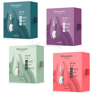 Womanizer Liberty 2 Rechargeable Clitoral Stimulator with Pleasure Air Technology Buy in Singapore LoveisLove U4Ria