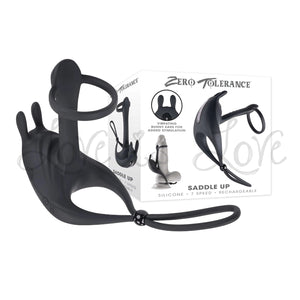 Zero Tolerance Saddle Up Vibrating Silicone Rabbit Penis Ring Buy in Singapore LoveisLove U4Ria
