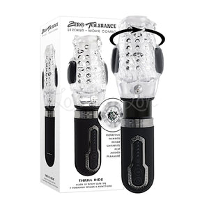 Zero Tolerance Thrill Ride Thrusting, Spinning, Vibrating Stroker Male Masturbators - Stroke/Suck/Vibrate Buy in Singapore LoveisLove U4Ria