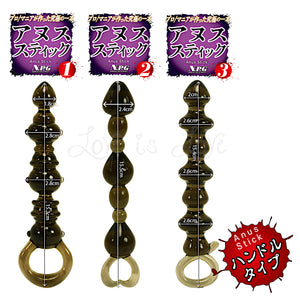 Japan NPG Anus Stick Beaded Plug Suction Cup Base Type or Handle Type loveislove love is love buy sex toys singapore u4ria