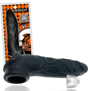 Oxballs Dicker Ultra-Slim Adjust-Fit Extender Cocksheath Clear Ice or Black Ice Buy in Singapore LoveisLove U4Ria