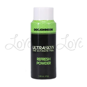 Doc Johnson Ultraskyn Refresh Powder (New Bigger Bottle Edition In 47 G 1.6 fl oz)