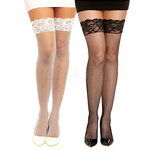 Dreamgirl 0001 Laced Stay-up Fishnet Thigh High For Her - Women's Sexy Wear Buy Sex Toys in Singapore LoveisLove U4Ria