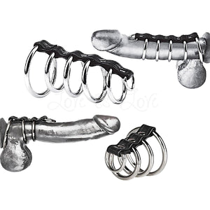 Blueline C&B Gear Gates Of Hell With D-Ring for Leash Steel 3 Ring or 5 Ring