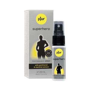 Pjur Superhero Performance Spray with panthenol and menthol extract