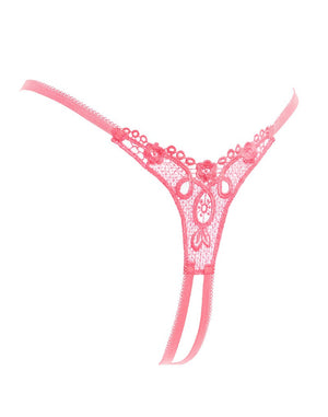 Rimba Amorable Open Lace G-String Black or Pink RIM 1275/1276 Buy in Singapore LoveisLove U4Ria 