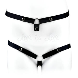 PU Belt Accessory for Chastity Cage Black Miscellaneous Buy Sex Toys in Singapore LoveisLove U4Ria