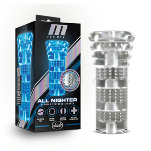 Blush M for Men All Nighter Glowing Textured Stroker Clear Buy In Singapore LoveisLove U4ria