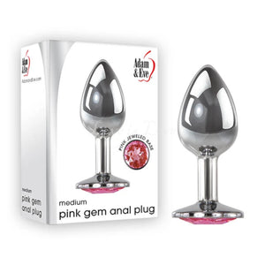 Adam & Eve Pink Gem Anal Plug Buy in Singapore LoveisLove U4Ria