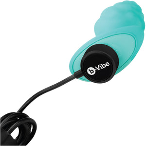 B-Vibe Textured Plug Bump Vibrating Butt Plug Mint Buy in Singapore LoveisLove U4Ria 