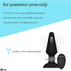 B-Vibe Vibrating Rimming Plug XL Buy in Singapore LoveisLove U4Ria