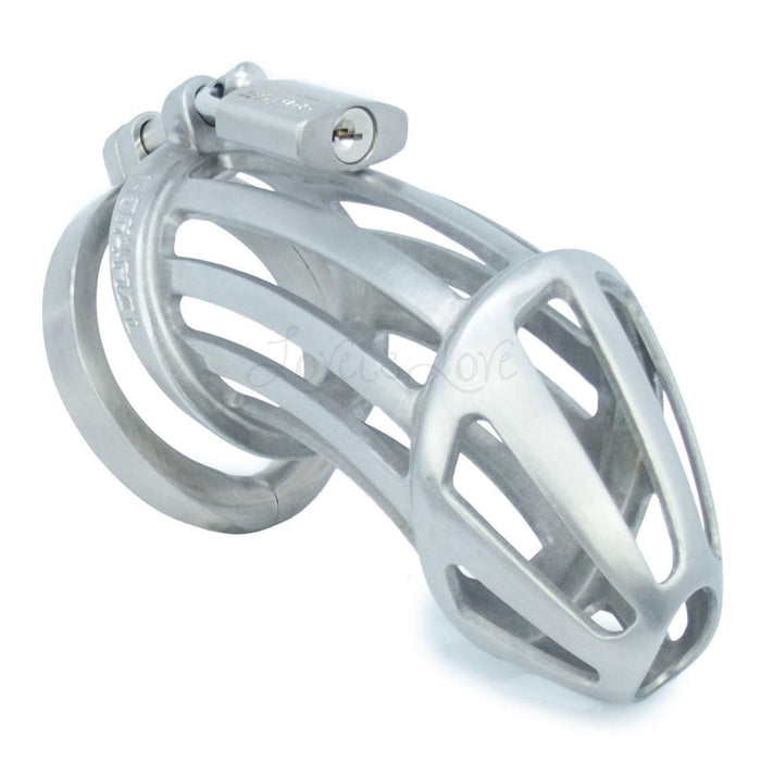 BON4MXL High Quality Stainless Steel Chastity Cage Extra Large