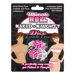 Ball & Chain Ultimate Roll Naked & Naughty Dice Buy in Singapore LoveisLove U4ria