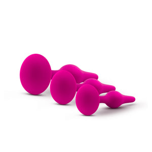 Blush Novelties Luxe Beginner Plug Kit Pink Buy in Singapore LoveisLove U4Ria 