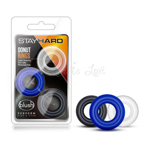 Blush Novelties Stay Hard Donut Rings buy in Singapore LoveisLove U4ria