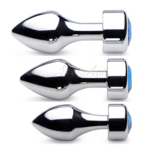 Booty Sparks Blue Gem Weighted Anal Plug Buy in Singapore LoveisLove U4Ria